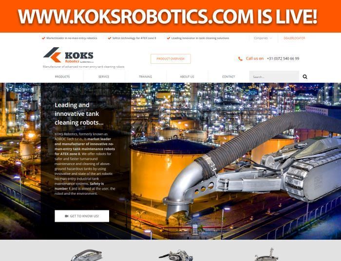 KOKS Robotics website